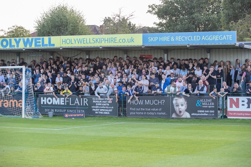 Wealdstone FC (@wealdstonefc) on Twitter photo National League is back!
🆚 <a href="/TCFC_Official/">Truro (C)ity FC</a>
📍 The Vale
📅 Sat 9th Aug
🕒 3PM
REAL football. No VAR, just passion, community and 90 mins that matter.
🎥 The DAZN documentary cameras are rolling. Show the world We Are The Stones.
wealdstonefc.ticketco.events/uk/en National League is back!
🆚 <a href="/TCFC_Official/">Truro (C)ity FC</a>
📍 The Vale
📅 Sat 9th Aug
🕒 3PM
REAL football. No VAR, just passion, community and 90 mins that matter.
🎥 The DAZN documentary cameras are rolling. Show the world We Are The Stones.
wealdstonefc.ticketco.events/uk/en