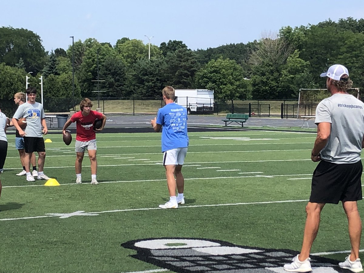 Coach Arch (@coachdavearch) on Twitter photo We have Blue Knights spending time in their “off” week working to get better for the team at the advanced Jeff Trickey camp. <a href="/jefftrickeyqb/">Jeff Trickey Quarterback Technique/Leadership Camp</a> We have Blue Knights spending time in their “off” week working to get better for the team at the advanced Jeff Trickey camp. <a href="/jefftrickeyqb/">Jeff Trickey Quarterback Technique/Leadership Camp</a>