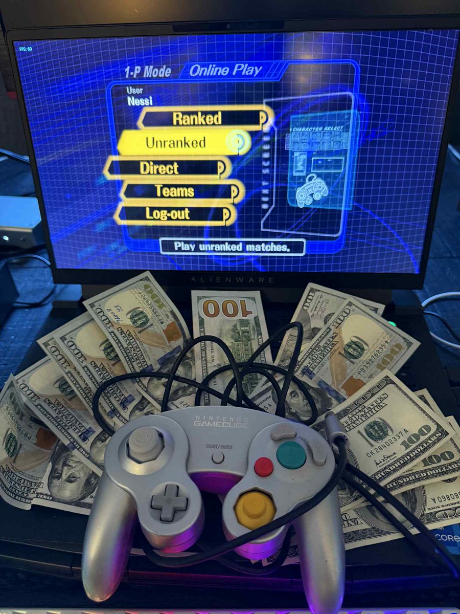 LiquidHbox's tweet image. ALSO - I AM BRINGING SMASH TO EVO

with an IRL CHALLENGE

$5 to play against me in MELEE
if you win, you get:

💰 -the jackpot- 💰

the jackpot starts at $100
If you challenge me and lose
your $5 gets added to the pot

ends when someone beats me or the pot hits $1,000

good luck