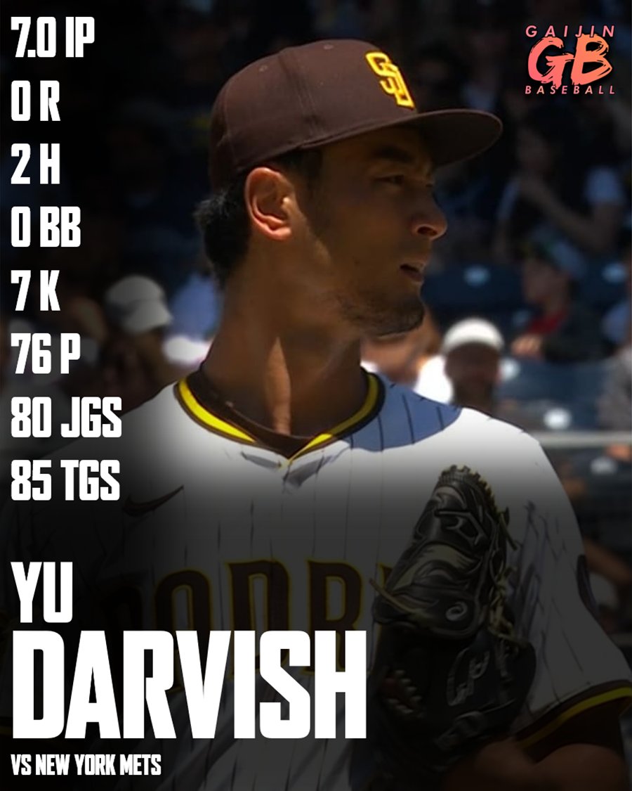 The Prince of Persia looked like his old self again

Yu Darvish spins 7 shutout innings against the Mets