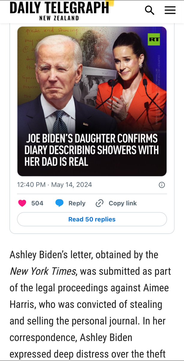 KTee2019 - a very pissed-off patriot (@tee2019k) on Twitter photo <a href="/BubblerWI/">Bubbler 🧀🍓🍺(Indy)</a> <a href="/texashoosiers2/">T Miller</a> <a href="/fishnmagician1/">Hank W</a> <a href="/Hoosier84/">Doug Brooks</a> <a href="/SheriCarter18/">🇺🇸Sheri</a> <a href="/CarlitaRt1/">Carlita RT</a> <a href="/FuriasRuler/">The Riddick MD</a> <a href="/Melissa1opinion/">~Just Melissa~</a> <a href="/CherieW38650144/">Cherie White🇺🇲</a> <a href="/UnsinkableDolly/">@UnsinkableDolly The Veterans Conductress</a> <a href="/mil_vet17/">RetMilVet17</a> <a href="/Kegan545/">POWERLIFT555</a> <a href="/DepAmericanus/">Deplorabus Americanus</a> <a href="/GinaNic02483743/">#Joe's a certified imbecile</a> <a href="/laura_7771/">🕊️ 💎𝐿𝒶𝓊𝓇𝒶 💎✨God is awesome all the time🙏</a> <a href="/ShanPatriot/">Shannon America™</a> <a href="/NolaCookPatriot/">Patriot Nola</a> <a href="/ltucker8044/">Deplorable Lori T ❌ Lori long ears 🐰</a> <a href="/jenhoog/">Stubborn🔥German🇺🇸Lady💃</a> <a href="/sparty009/">Greg</a> <a href="/fitz52006/">GrumpyAss President Elect</a> <a href="/mjgranger1/">Montgomery Granger</a> <a href="/wellsh40/">American Outlaw 🇺🇸</a> Trump’s kids all say “Our dad inspired us to excel”.
Joe Biden’s daughter said “When I was little my father would come into the shower with me”.
And he raised his son to be a hooker-chasing crackhead.
Yet, to Democrats & their legions of pervert followers, Trump is the problem. <a href="/BubblerWI/">Bubbler 🧀🍓🍺(Indy)</a> <a href="/texashoosiers2/">T Miller</a> <a href="/fishnmagician1/">Hank W</a> <a href="/Hoosier84/">Doug Brooks</a> <a href="/SheriCarter18/">🇺🇸Sheri</a> <a href="/CarlitaRt1/">Carlita RT</a> <a href="/FuriasRuler/">The Riddick MD</a> <a href="/Melissa1opinion/">~Just Melissa~</a> <a href="/CherieW38650144/">Cherie White🇺🇲</a> <a href="/UnsinkableDolly/">@UnsinkableDolly The Veterans Conductress</a> <a href="/mil_vet17/">RetMilVet17</a> <a href="/Kegan545/">POWERLIFT555</a> <a href="/DepAmericanus/">Deplorabus Americanus</a> <a href="/GinaNic02483743/">#Joe's a certified imbecile</a> <a href="/laura_7771/">🕊️ 💎𝐿𝒶𝓊𝓇𝒶 💎✨God is awesome all the time🙏</a> <a href="/ShanPatriot/">Shannon America™</a> <a href="/NolaCookPatriot/">Patriot Nola</a> <a href="/ltucker8044/">Deplorable Lori T ❌ Lori long ears 🐰</a> <a href="/jenhoog/">Stubborn🔥German🇺🇸Lady💃</a> <a href="/sparty009/">Greg</a> <a href="/fitz52006/">GrumpyAss President Elect</a> <a href="/mjgranger1/">Montgomery Granger</a> <a href="/wellsh40/">American Outlaw 🇺🇸</a> Trump’s kids all say “Our dad inspired us to excel”.
Joe Biden’s daughter said “When I was little my father would come into the shower with me”.
And he raised his son to be a hooker-chasing crackhead.
Yet, to Democrats & their legions of pervert followers, Trump is the problem.