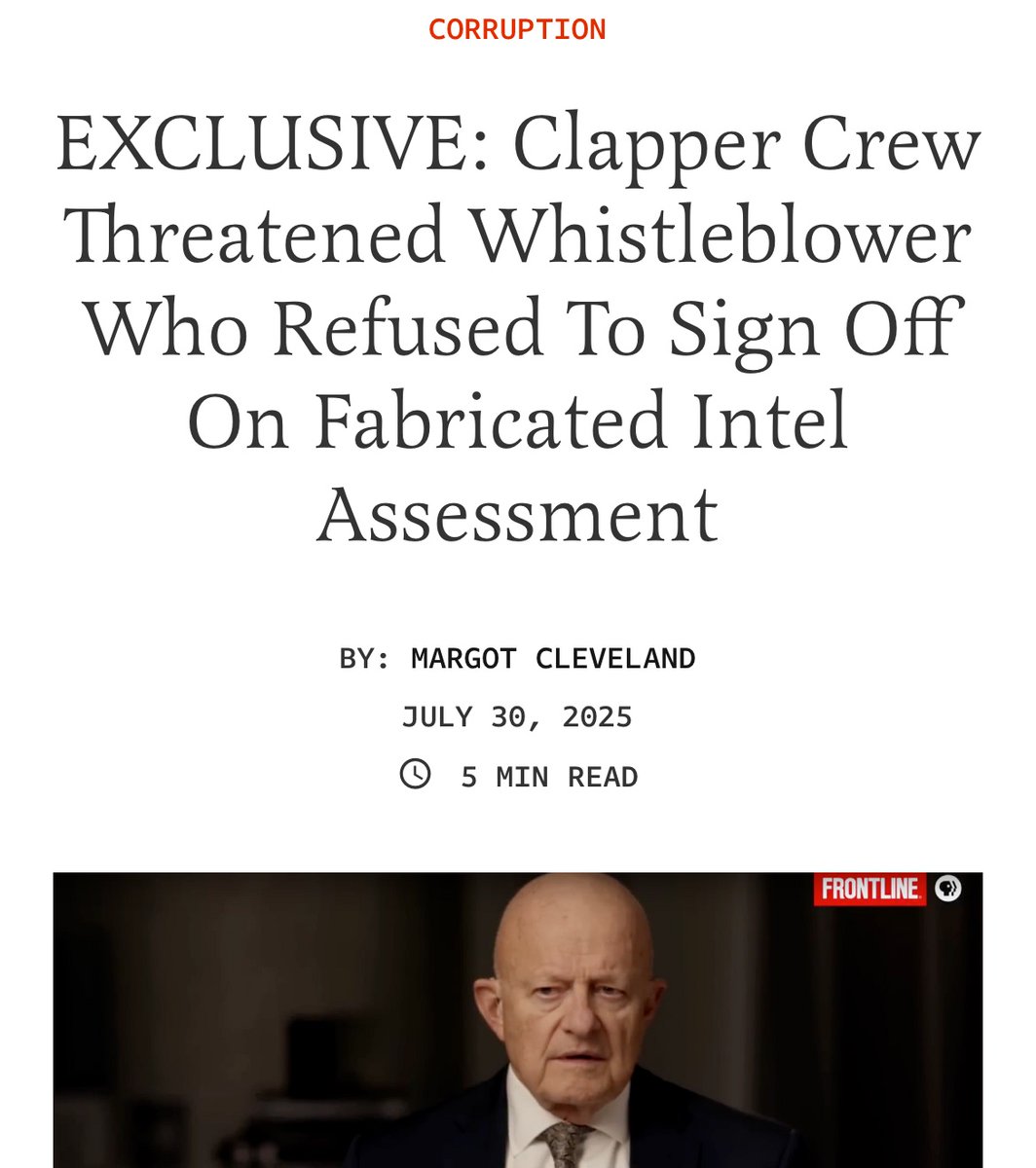 Sean Davis (@seanmdav) on Twitter photo BREAKING: Explosive new blockbuster out now from <a href="/FDRLST/">The Federalist</a>—a whistleblower who called shenanigans on claims in the infamous ICA was threatened for refusing to sign on to false claims made in the ICA. BREAKING: Explosive new blockbuster out now from <a href="/FDRLST/">The Federalist</a>—a whistleblower who called shenanigans on claims in the infamous ICA was threatened for refusing to sign on to false claims made in the ICA.