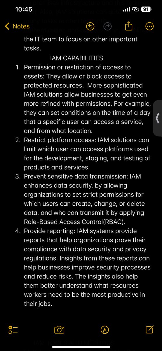 Udochukwuka_'s tweet image. Day 15/100 – Identity &amp;amp; Access Management (IAM) 🔐
Today, I learnt about IAM and how it helps verify digital identities, control access, and secure sensitive data using tools like MFA, SSO, RBAC &amp;amp; more.
#100DaysOfTech #IAM #CyberSecurity #TechJourney
