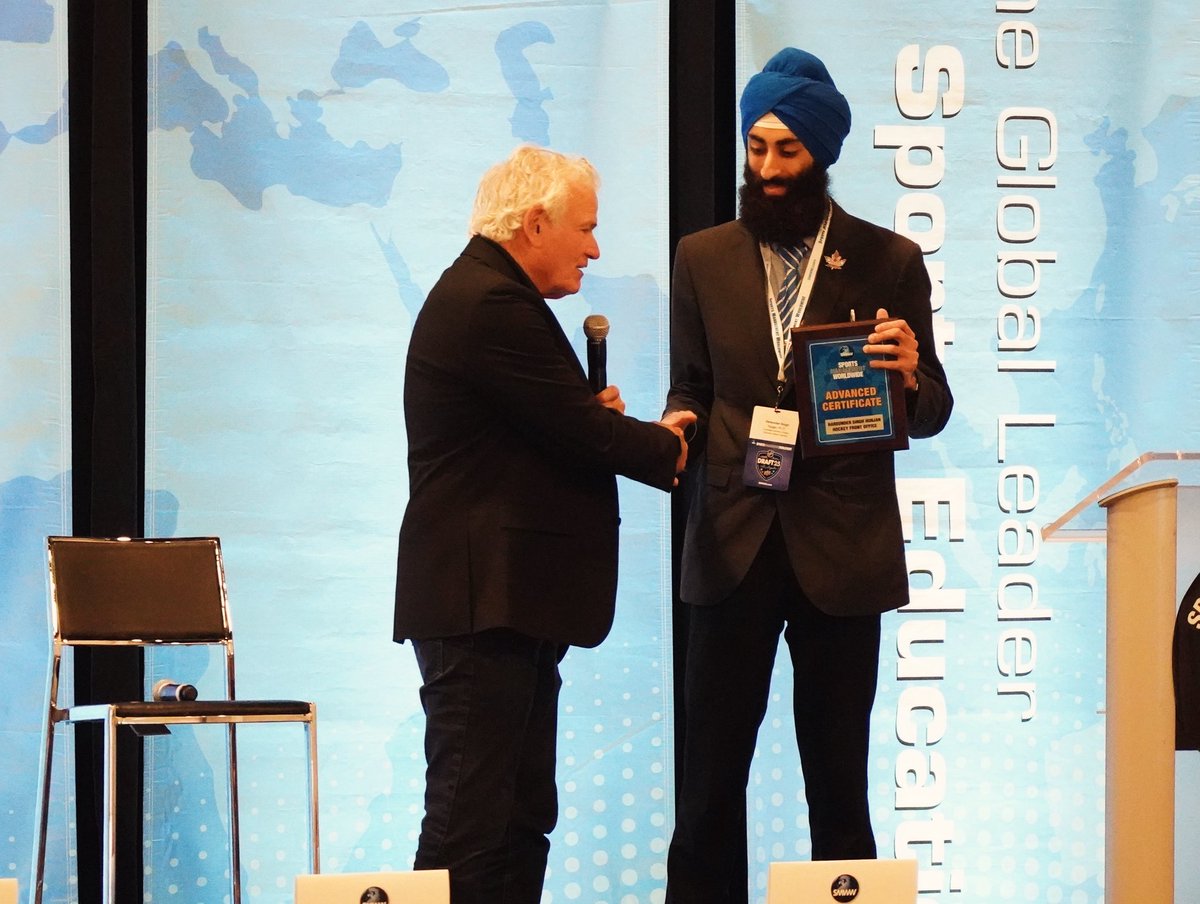 SMWW ๐ (@smww) on Twitter photo Shoutout to SMWW alum Harsunder for earning his Hockey Front Office Advanced Certificate! ๐
Already taken an SMWW course? Get $500 off your Advanced Certificate through July 31st!
Level up: info@SMWW.com
#SMWWAlumni #WorkInSports #HockeyJobs Shoutout to SMWW alum Harsunder for earning his Hockey Front Office Advanced Certificate! ๐
Already taken an SMWW course? Get $500 off your Advanced Certificate through July 31st!
Level up: info@SMWW.com
#SMWWAlumni #WorkInSports #HockeyJobs