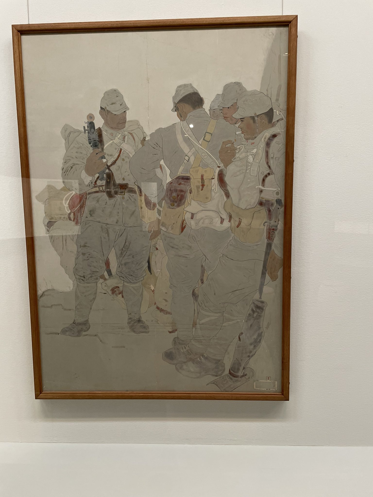大幅値下げ！岩田専太郎 稽古がえり 陶板画 大幅値下げ！岩田専太郎 稽古がえり 陶板画