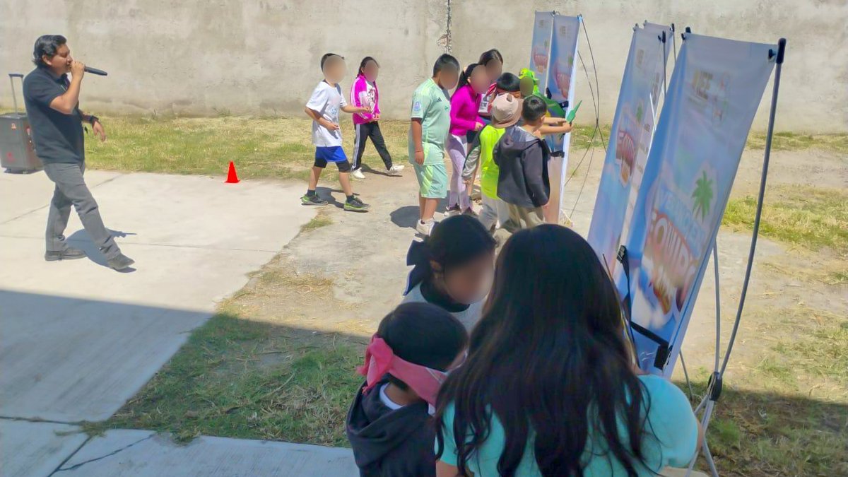 Seguimos promoviendo el fortalecimiento de valores y habilidades sociales en el “Curso de Verano 2025” ahora desde el Centro Acuático Municipal del Norte. A través de actividades lúdicas niñas y niños expresan y construyen entornos donde el respeto y la inclusión se vive.