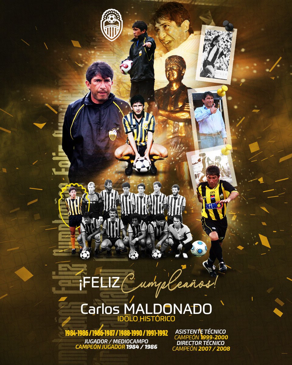 DvoTachira's tweet image. 🥳 Hoy es un día muy especial y es que todos los Aurinegros nos unimos para festejar el cumpleaños de uno de nuestros ÍDOLOS 🥳

👏🏻 Felicidades, Carlos Fabián Maldonado, esperamos que la estés pasando muy bien, junto con toda la familia 👏🏻💛🖤