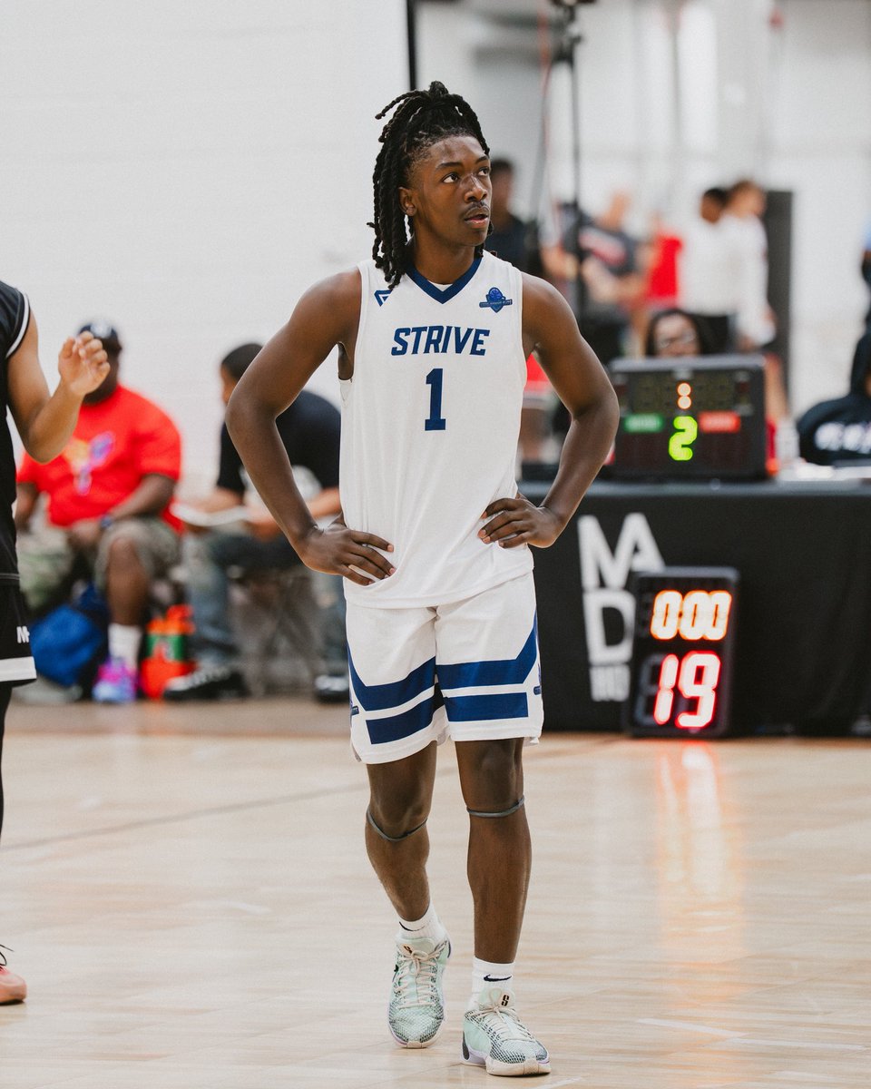 2026 Delaware guard Latrell Wright is buzzing after a strong summer with Cecil Strive. The rising senior caught up with MADE Hoops to talk recruitment, his family pedigree &amp; more. 

READ: madehoops.com/made-society/a…