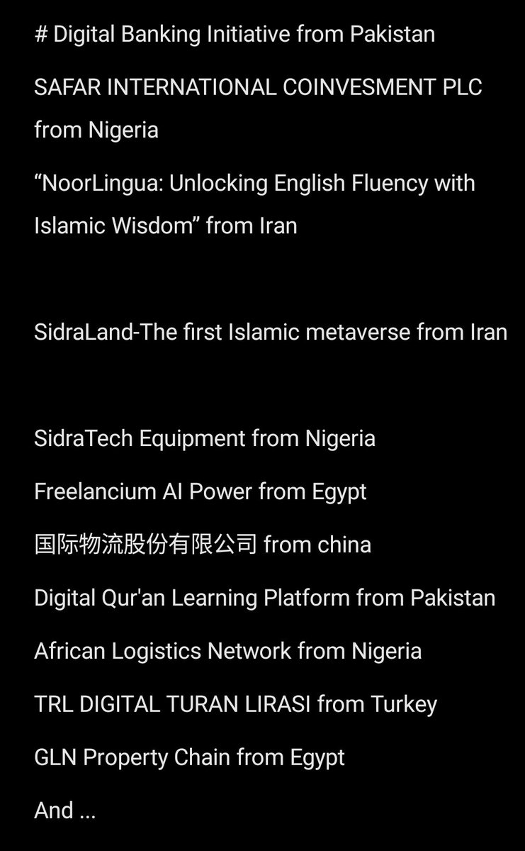 SidratechE's tweet photo. Hello dears
Based on the news received from the Sidra core team, most of the projects have been approved and the tokens will be deposited soon.
The important projects that have been approved are as follows. https://t.co/vQppvmobz8