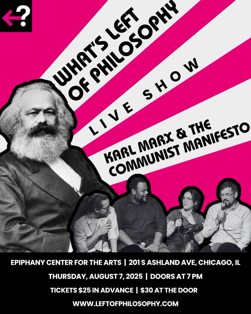 Our live show is next week in Chicago! Come through and see us in person!