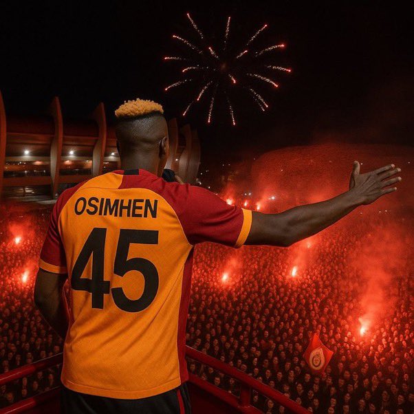 Success all your way Big Victor
Go outshine everyone at Champion League 
Go Galatasaray Go Big Victor