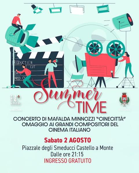 A San Severino Marche "Cinecittà", il concerto-show di Mafalda Minnozzi marchenews24.it/san-severino-m…