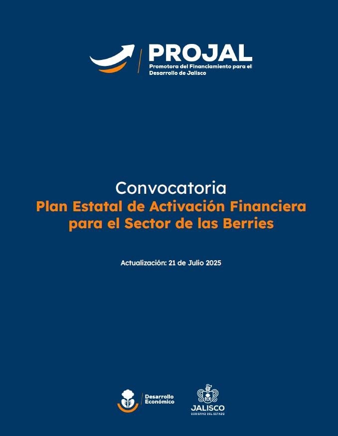 Encuentra aquí la ayuda que necesitas para impulsar tu producción: 
projal.jalisco.gob.mx/convocatorias