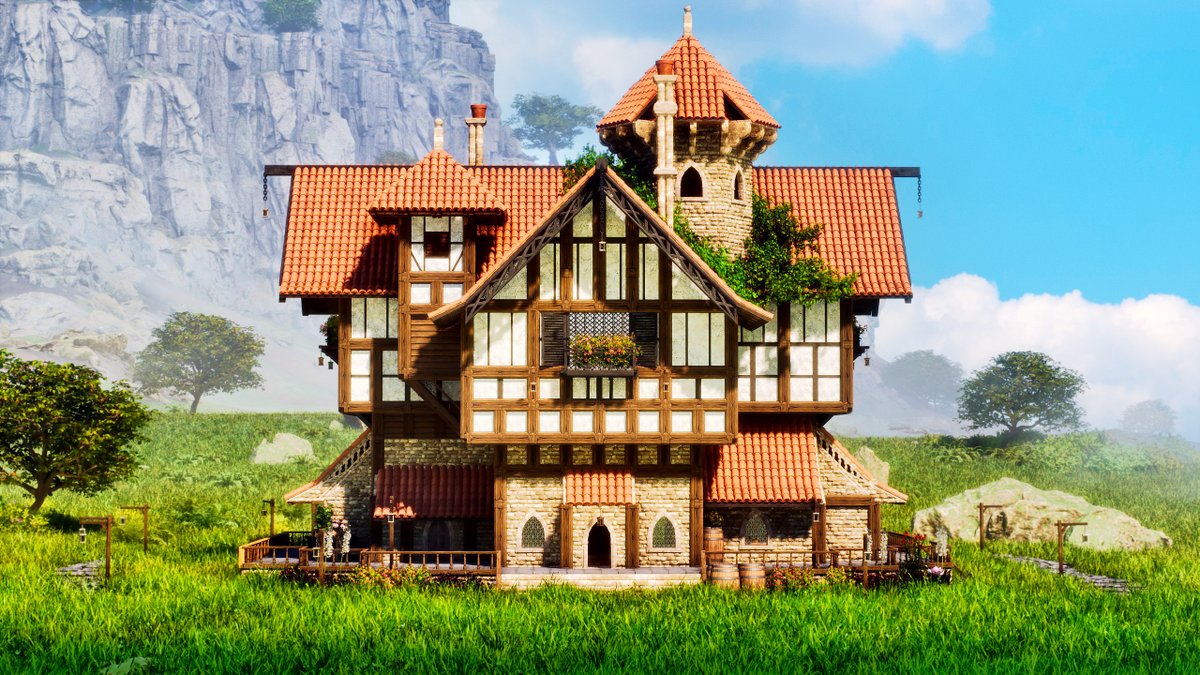 My Fantasy Medieval PvE Base in ARK: Survival Ascended ♥️ Using the Incredible Castle Craft Mod in ARK! 🏰

WATCH HERE: youtu.be/V3TRtXeEYRk?si…

<a href="/survivetheark/">ARK: Survival Ascended</a> 
#ARKSurvivalAscended #ARK #ASA #ARKfanart #ARKphotomode #playARK #ARK建築 <a href="/CrazyRespawn/">Brenden</a>