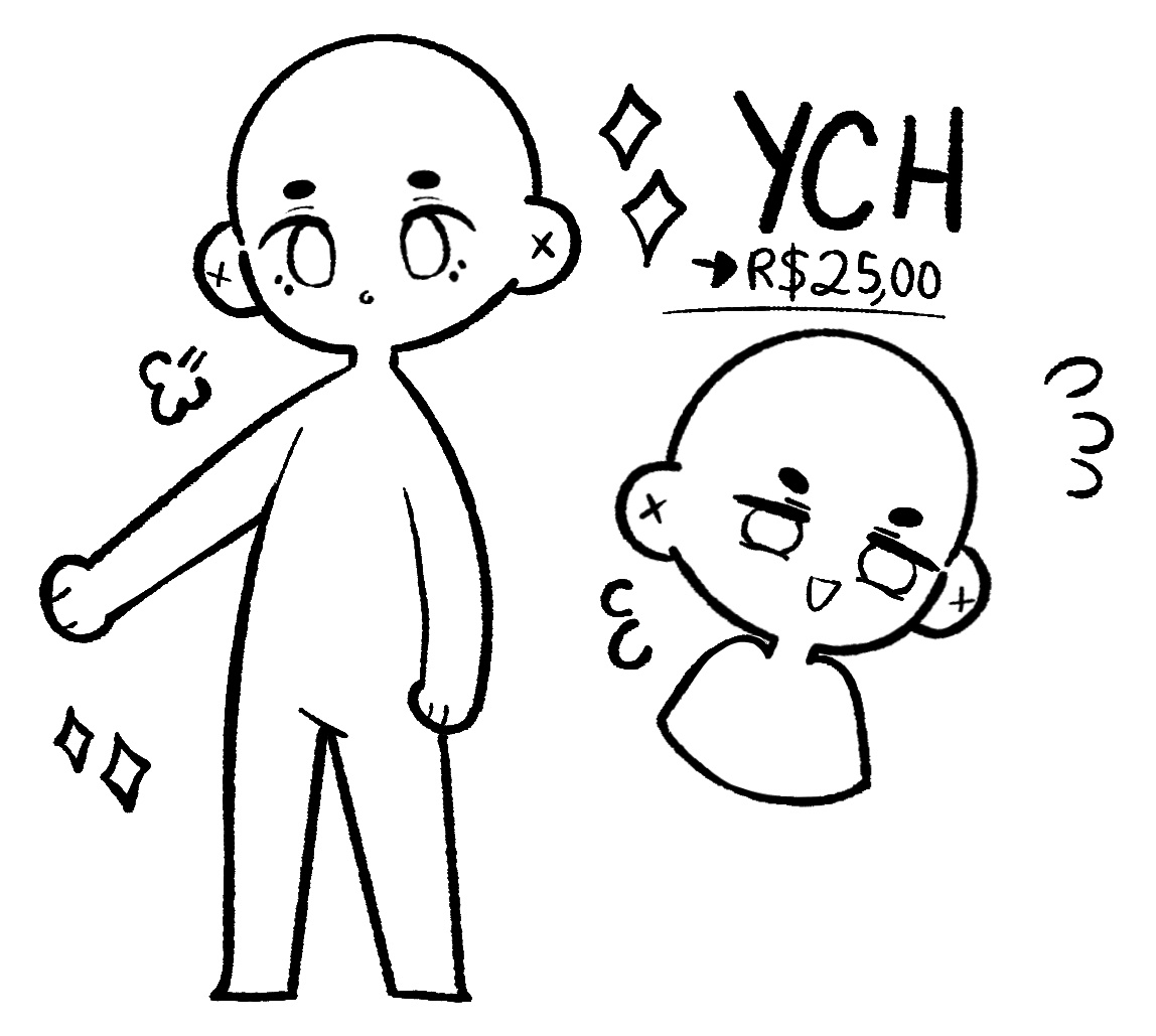 --> Ych PROMO ⚠️

- somente 3 slots por enquanto.
- Chame no discord: Ratitononhua.

RT e ❤️ são um apoio para o artista 💞