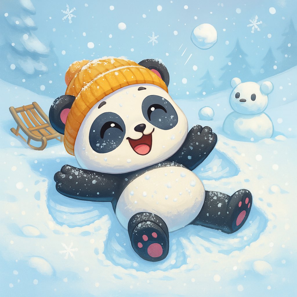 <a href="/sandiegozoo/">San Diego Zoo Wildlife Alliance</a> pandas + snow = pure joy ❄️🐼

dive, roll, and faceplant with purpose

$PANDA on <a href="/AbstractChain/">Abstract</a>