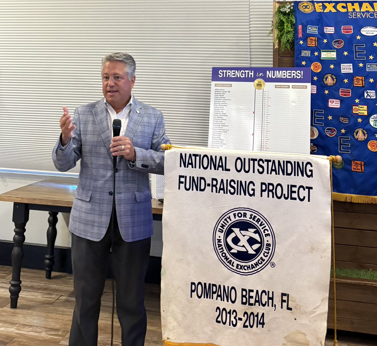 It was good to be back with my friends in the @ExchangeClub of Pompano Beach to provide a legislative update from the 2025 session in Tallahassee.