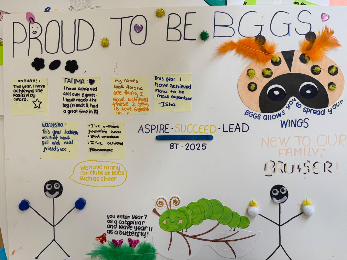 What makes you proud to be BGGS? 💙 #WeAreBGGS 💙