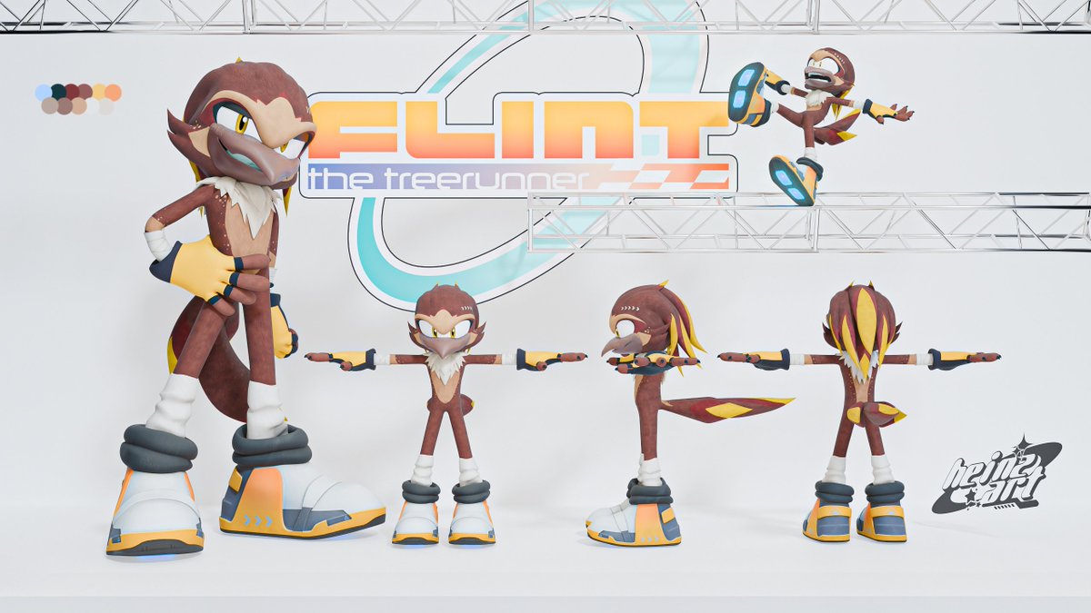 HeinzArts's tweet image. New ref for Flint!

Functionally very similar to the old one, I just dolled it up a bunch.