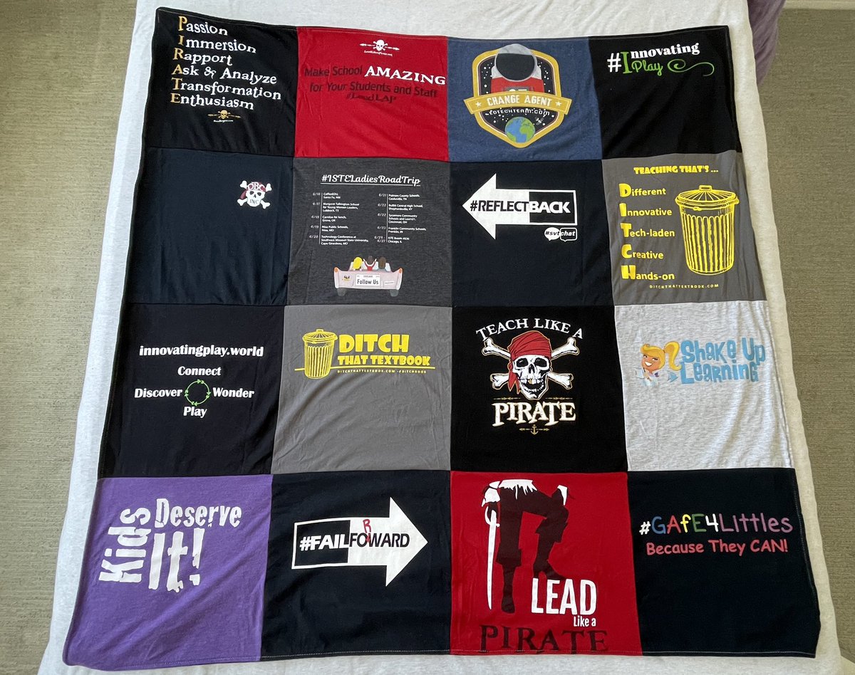 Christine Pinto (@pintobeanz11) on Twitter photo Love the way my #EdTech quilt turned out! Thanks <a href="/ProjectRepat/">Project Repat</a>!!
#tlap #leadlap #innovatingplay #dbcinc #svtchat #kidsdeserveit #gafe4littles #shakeuplearning #ditchbook Love the way my #EdTech quilt turned out! Thanks <a href="/ProjectRepat/">Project Repat</a>!!
#tlap #leadlap #innovatingplay #dbcinc #svtchat #kidsdeserveit #gafe4littles #shakeuplearning #ditchbook