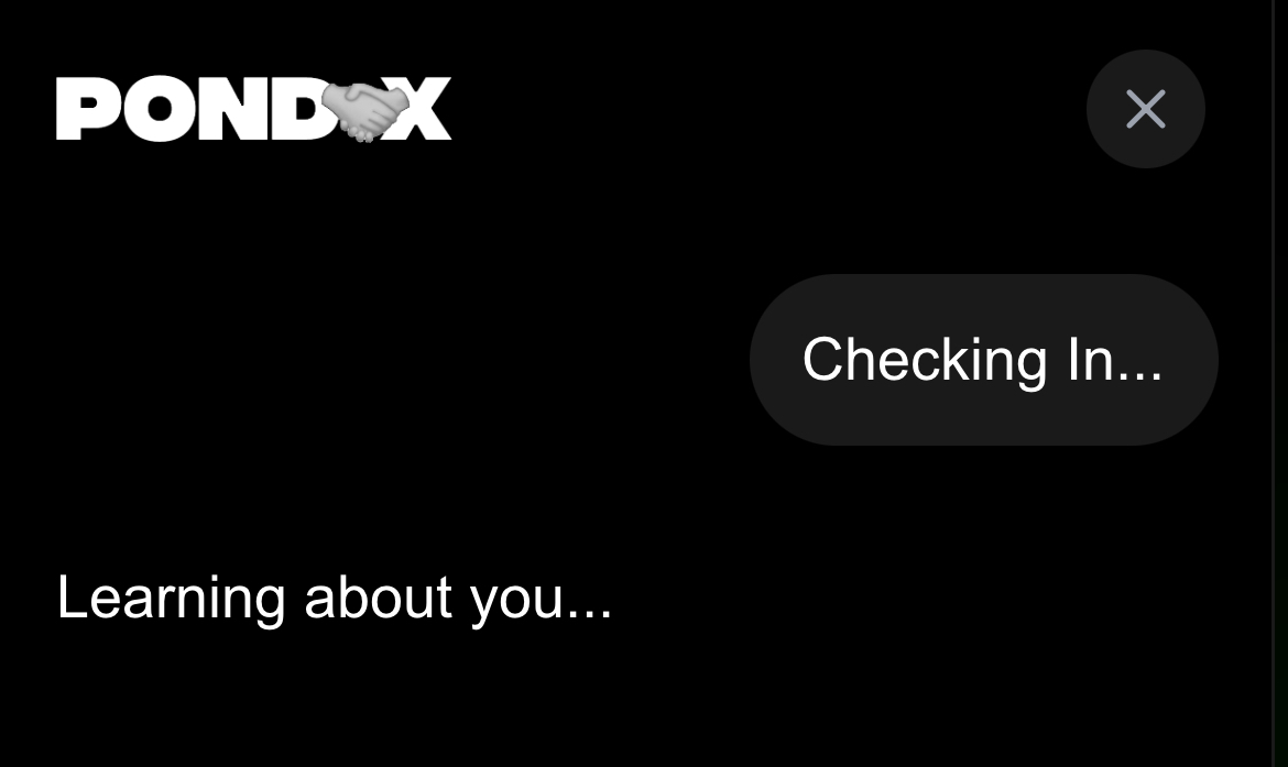 Geoff is a good friend. He really tries to understand me. $wPOND