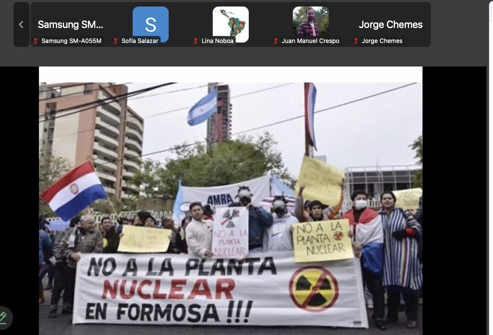 ☢️⚠️El Ministerio de Energía del Ecuador presentó una ley sobre Energía Nuclear lo que abriría la puerta a construir centrales atómicas!

▶️Iniciamos el WEBINARIO SOBRE ENERGÍA NUCLEAR
 
💻 us02web.zoom.us/j/87243404451