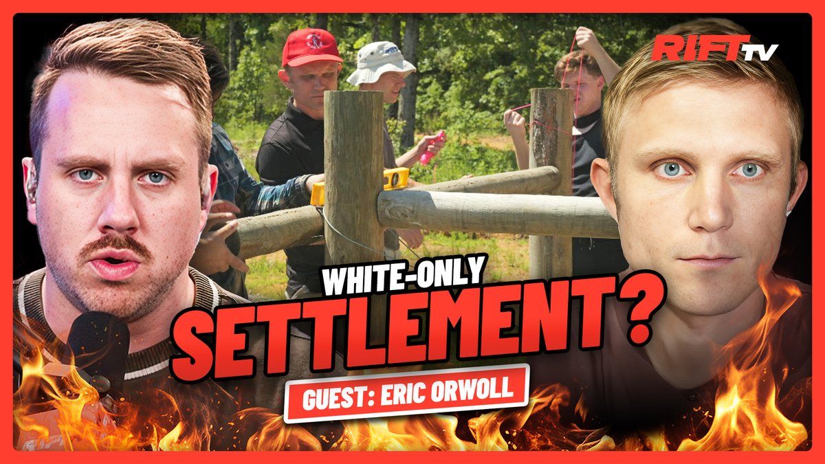TONIGHT - a lot of attention has been given to <a href="/Aarvoll_/">Aarvoll</a> and his recent efforts to build a White-only settlement in Arkansas

We're talking all about it plus his recent win against the Arkansas AG 

Going LIVE at 7PM EST on <a href="/TheRiftTV/">RiftTV</a> 

👇 LINK BELOW 👇