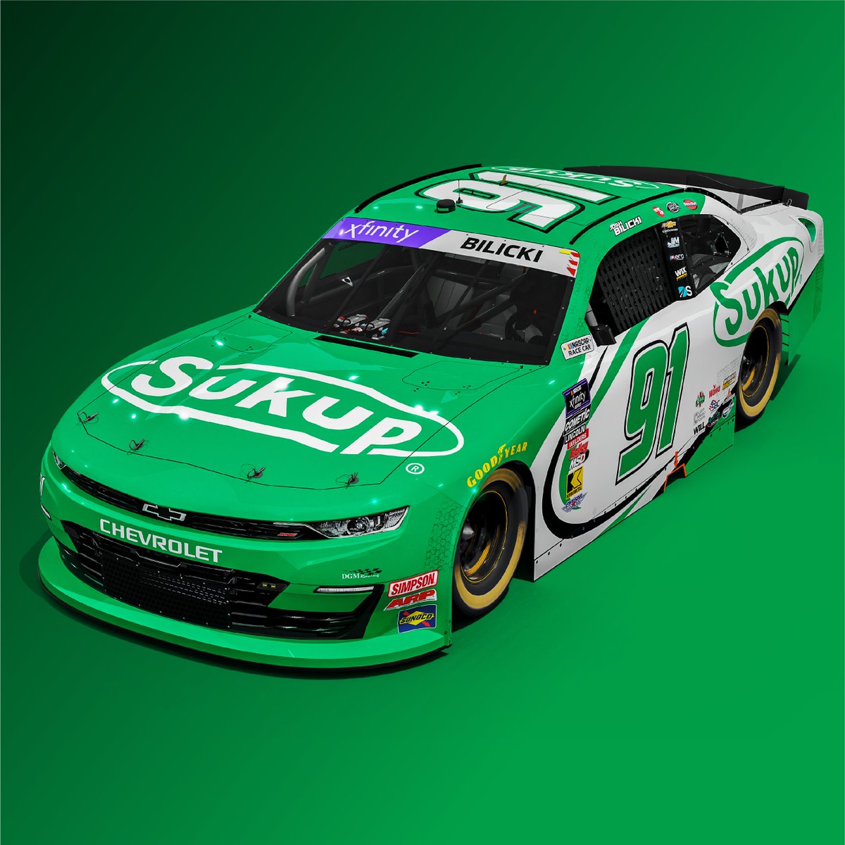 NEWS: @sukupmfg, world’s largest family-owned and operated manufacturer of grain storage, drying &amp; handling equipment, joins us as primary sponsor of @JoshBilicki’s Chevy this weekend at Iowa Speedway! 

🔗Read more here: dgmracing.com/pressrelease/s…

#NASCAR | <a href="/TeamChevy/">Chevrolet Motorsports</a> |