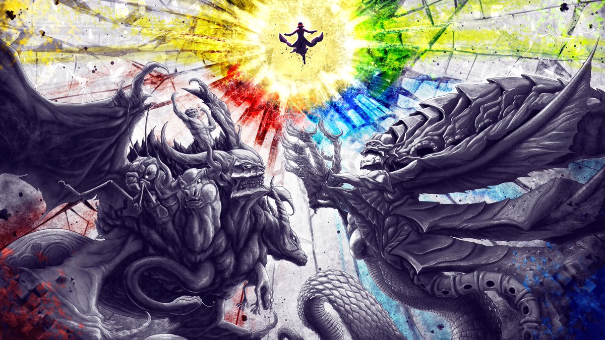 Nawell Mora (@nuzme) on Twitter photo Fusion Spell: Divine Comedy Fusion Spell: Divine Comedy