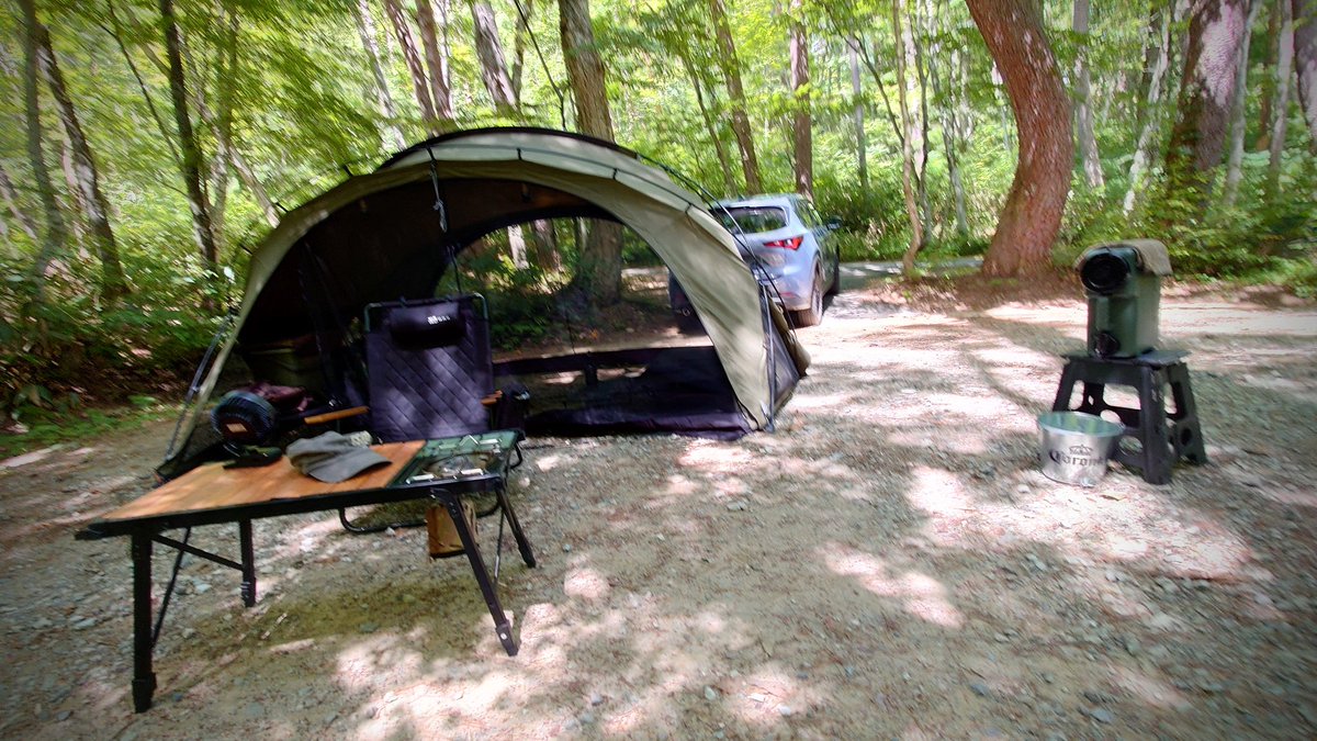 #7月のキャンプを写真4枚で振り返る

今月は木曽駒冷水公園でグルキャン２泊、ひるがの高原キャンプ場でソロ１泊、合計２回行けました🏕🔥

標高低いひるがの高原のほうが川が目の前だし木陰のあるサイトだったんで涼しく過ごせました～（´∀｀～）ｽｽﾞｼｨ～👍

今月もキャンプに行けて感謝です✨✨