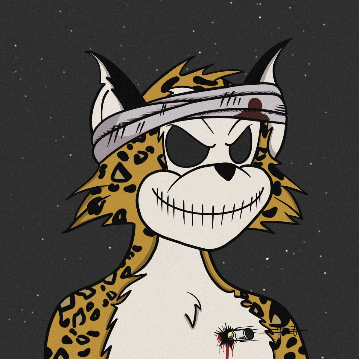 Grabbed my first Fiendz last night. Been keeping an eye since they jumped over to ApeChain and couldn’t pass this one up. Same pattern as my cat and a headband to match my mutant. 

Want to follow back all holders 🫡