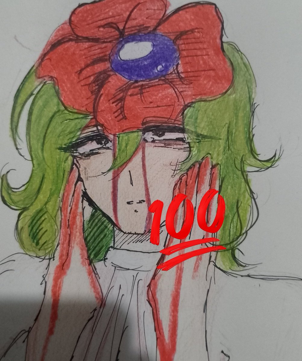 do you like girls ? i mean are you okay ? 

this is not how i wanted but i can't do anything, just acorn and i finish these (i'm late) 

she looks like anya from mouthwhashing and she's looking like a watermellon ║#durianalnst
