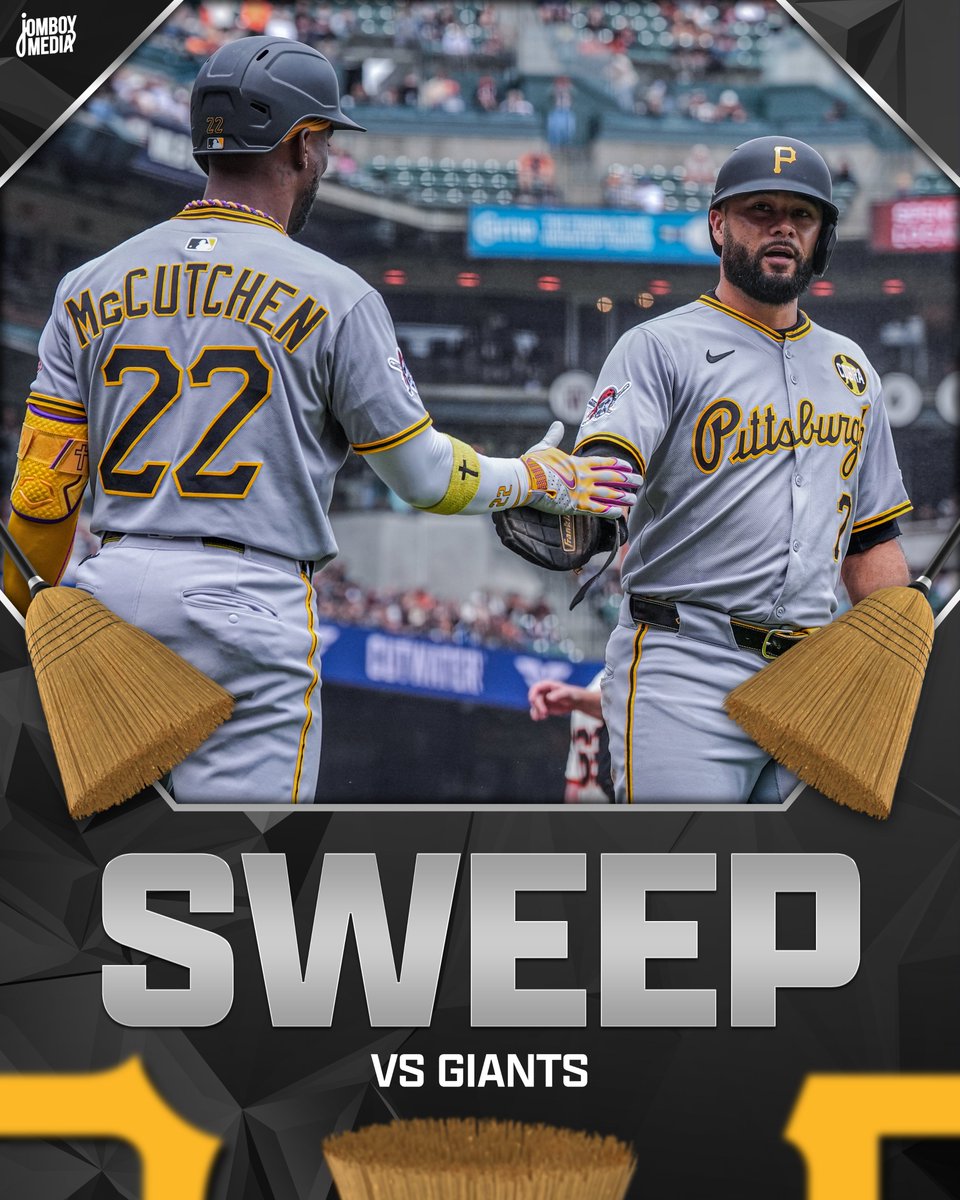 Pirates hand the Giants their second consecutive sweep