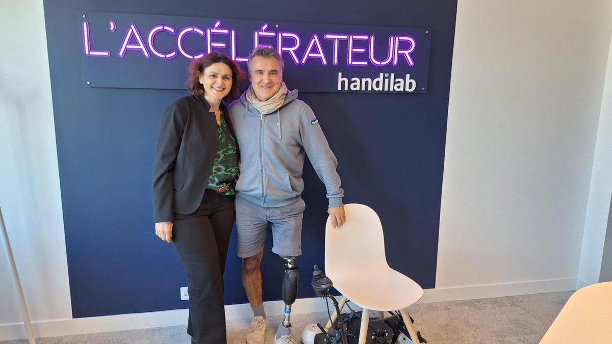 Héritage des Jeux 2024: Handilab, un incubateur au service du handicap [9/10] rfi.my/Bt06.x