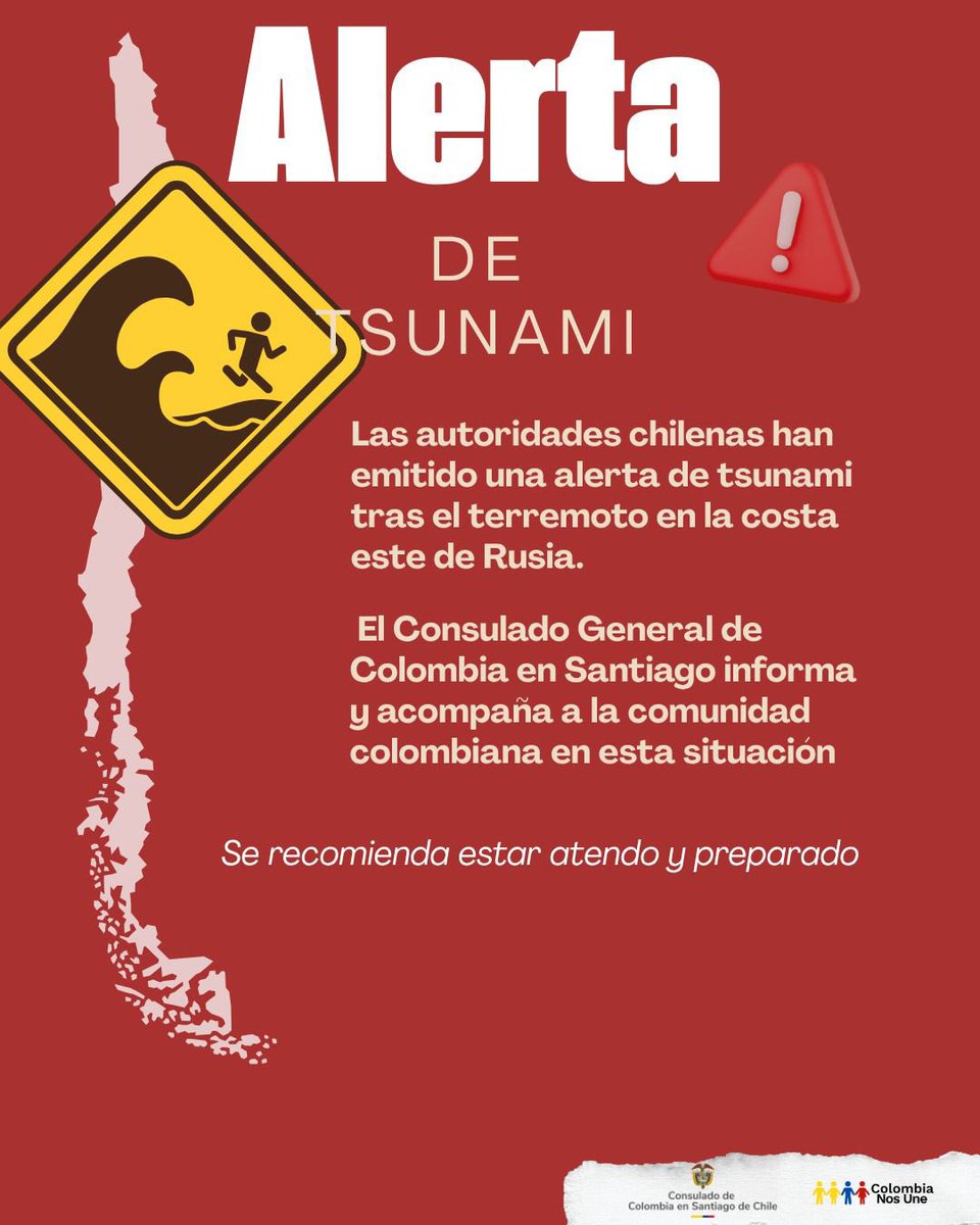 Consulado General de Colombia en Santiago tweet media