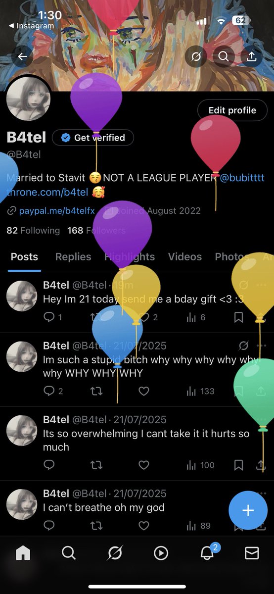 B4tel's tweet photo. Yippie balloons https://t.co/teSgNYdCue