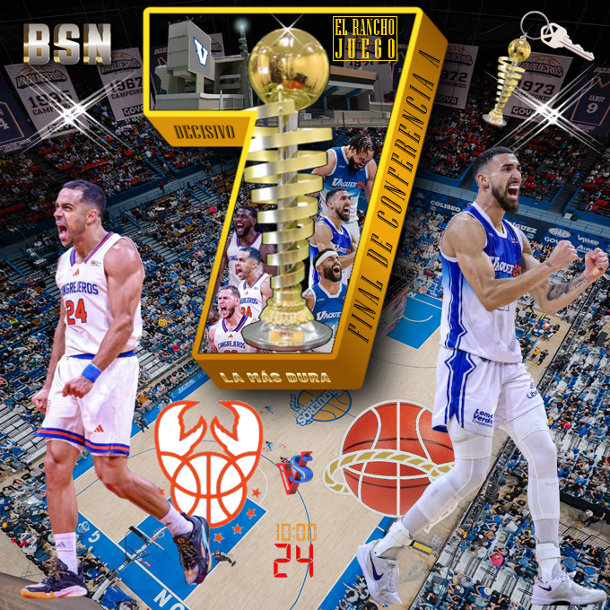 12papopiojo's tweet image. @CangrejerosB 🦀 
           #VS
@VaquerosBSN 🤠
#FinalDeConferenciaA 
#7mo #Decisivo
🔑#Final🏆 
#LaMásDura