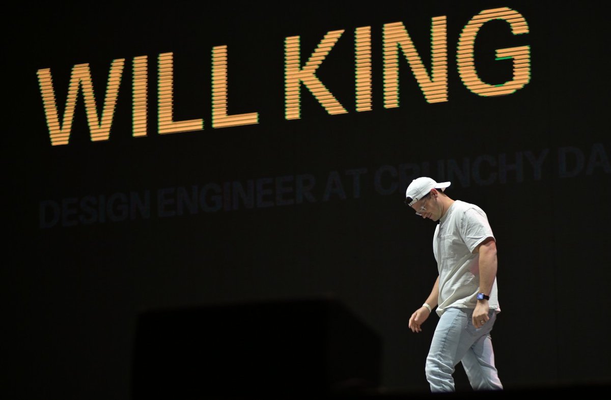 Great inspiring talk by <a href="/willking/"></a>