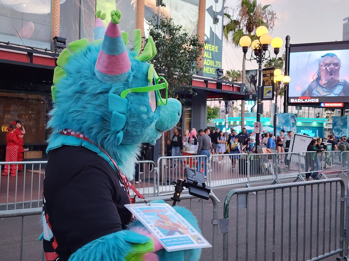 Atchi Train Wolf (@atchifiscal) on Twitter photo <a href="/BashThePinata/">Bash the Piñata 🪅 @SDCC</a> finding the perfect spot for a ultimate selfie pic at <a href="/Comic_Con/">Comic-Con International</a> <a href="/BashThePinata/">Bash the Piñata 🪅 @SDCC</a> finding the perfect spot for a ultimate selfie pic at <a href="/Comic_Con/">Comic-Con International</a>