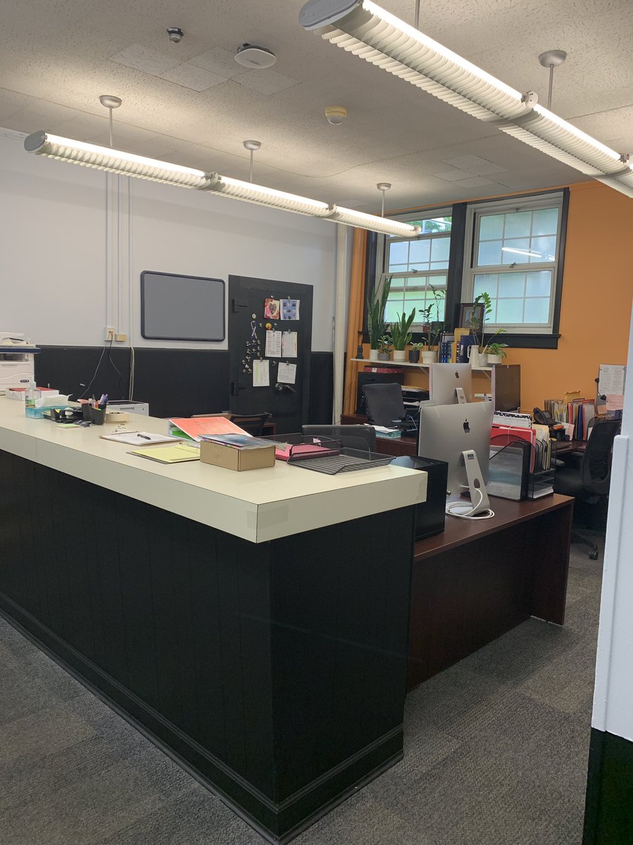“Fresh paint, fresh start! 🎨 Our main office just got a makeover to match the energy and warmth of our school community. A welcoming space for every student, family, and visitor who walks through our doors. <a href="/PublicDover/">Dover Public Schools</a> <a href="/LJaime13/">Luis A. Jaime</a>  #SchoolVibes #OfficeGlowUp #WeROAR