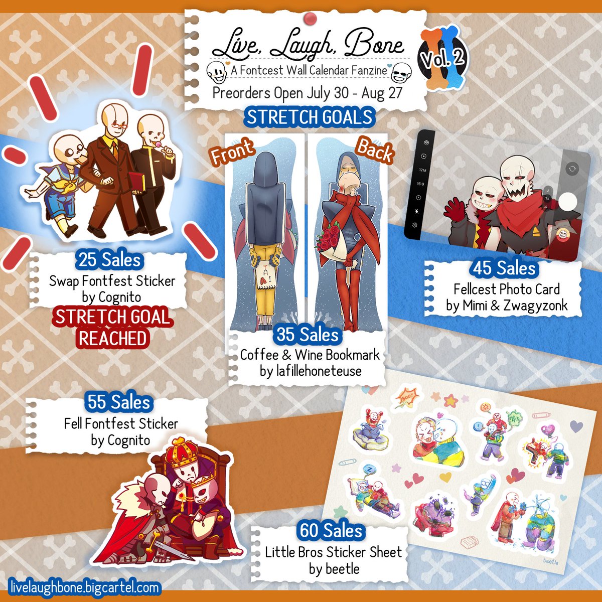 looks like school's back in session

💙🧡💜 First stretch goal unlocked! 💜🧡💙

Now included with every full bundle order: Schooltime Swap Fontfest sticker designed by Cognito

We're only **9 ORDERS AWAY** from our second stretch goal! Order your copy and get your own!