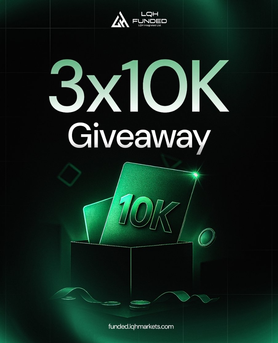 King of Forex Trader's (@kingfxtrader) on Twitter photo 🎁Giveaway Alert 💝🎊
3 × $10k Challenge Account
To Enter :
✅️Follow: @LQHfunded & @lqhmarkets, <a href="/Kingfxtrader/">KING FX TRADER'S</a>
✅️Like, Retweet and Tag 3 traders,
Join Discord: funded.lqhmarkets.com/?ref=lqhx 🎁Giveaway Alert 💝🎊
3 × $10k Challenge Account
To Enter :
✅️Follow: @LQHfunded & @lqhmarkets, <a href="/Kingfxtrader/">KING FX TRADER'S</a>
✅️Like, Retweet and Tag 3 traders,
Join Discord: funded.lqhmarkets.com/?ref=lqhx