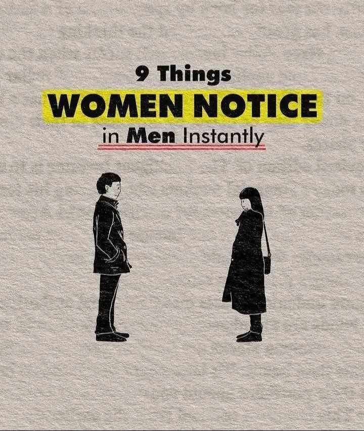 The First 10 Things a Woman Notices About a Man

Men Learn Too Late

(Female Psychology Thread)

1. His Height