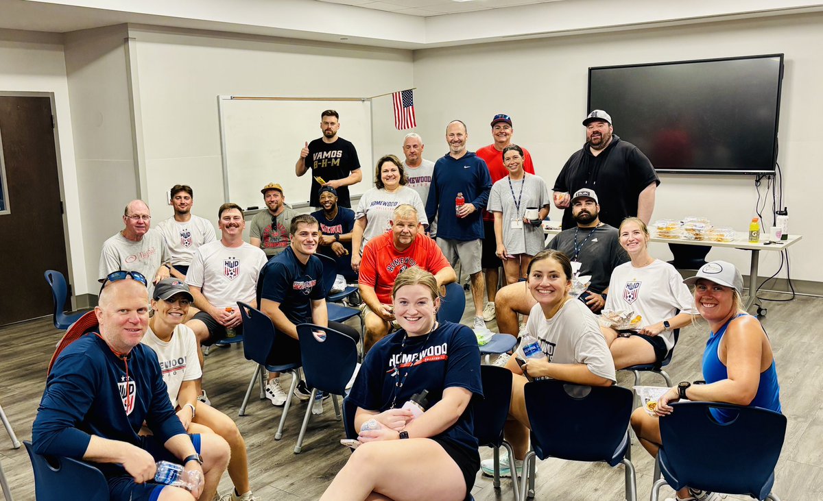 Today, our coaches and athletic staff cleaned up the stadium and locker rooms, re-organized equipment and freshened up areas around campus in our first ever Serve Day!

Huge thank you to <a href="/milosburgershop/">Milo's Original Burger Shop</a> for providing lunch and fueling the crew after a great morning of work!