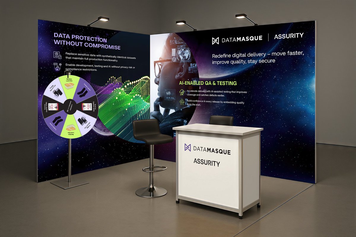 AssurityNZ's tweet image. Assurity + Datamasque are at #CIOSummit 2025! 19–20 Aug | Auckland Viaduct Centre. Spin the wheel - guaranteed prizes. Ask how we reduce rollout failure risks #TechInnovation #SpinToWin #Assurity #Datamasque