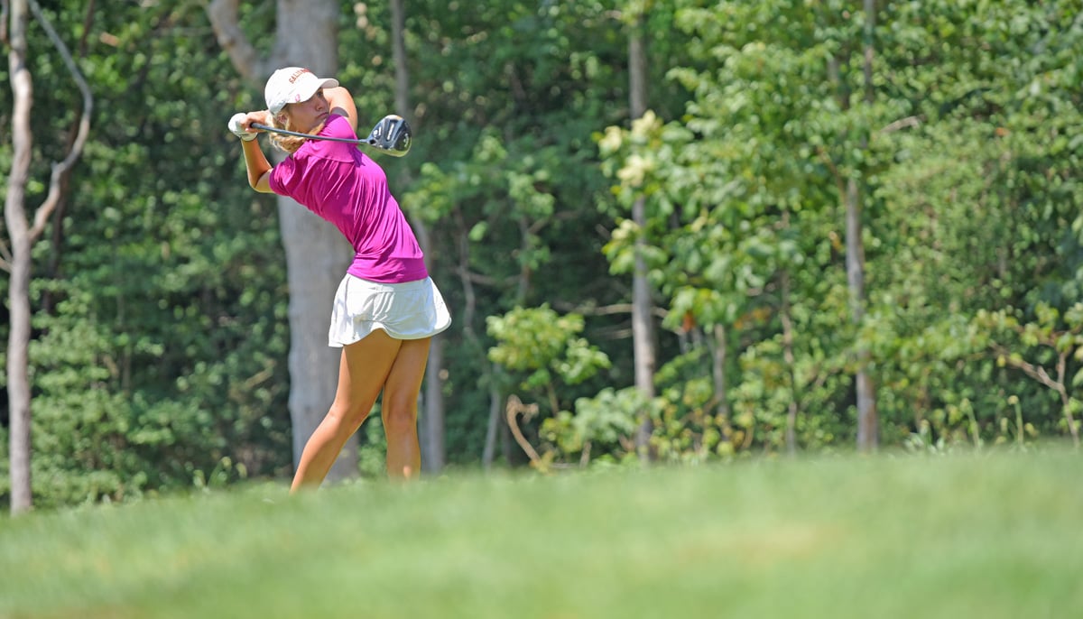 Chris Parrish and Charlie Barrickman share the Round 1 lead of the 74th Delaware Junior Boys' Championship after 3-under-par 68s.

Krista Brosius leads the 43rd Junior Girls' after a 71.

RECAP: hubs.la/Q03zH0DN0