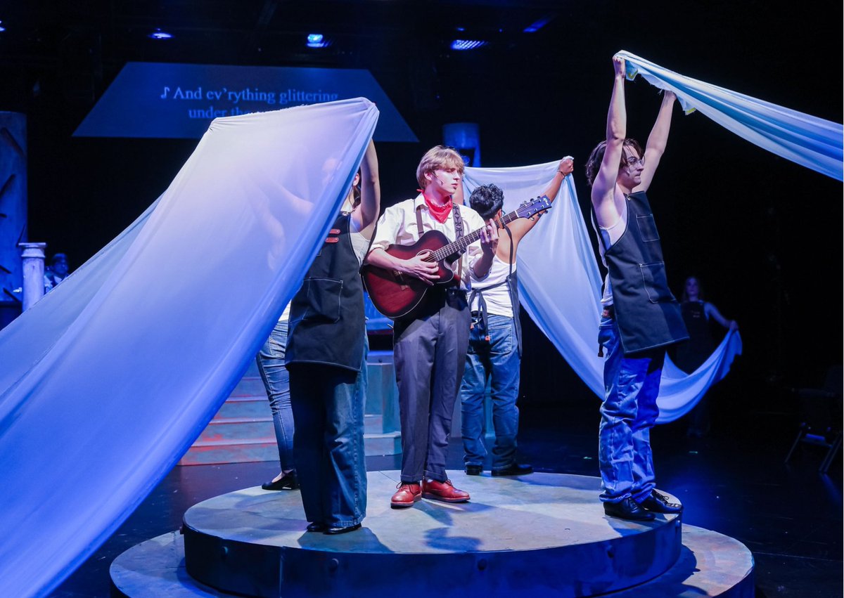 A standing ovation for the Fine Arts Center students and faculty who helped bring the first-ever Greenville County Schools All-County Theatre production of Hadestown Teen to life.