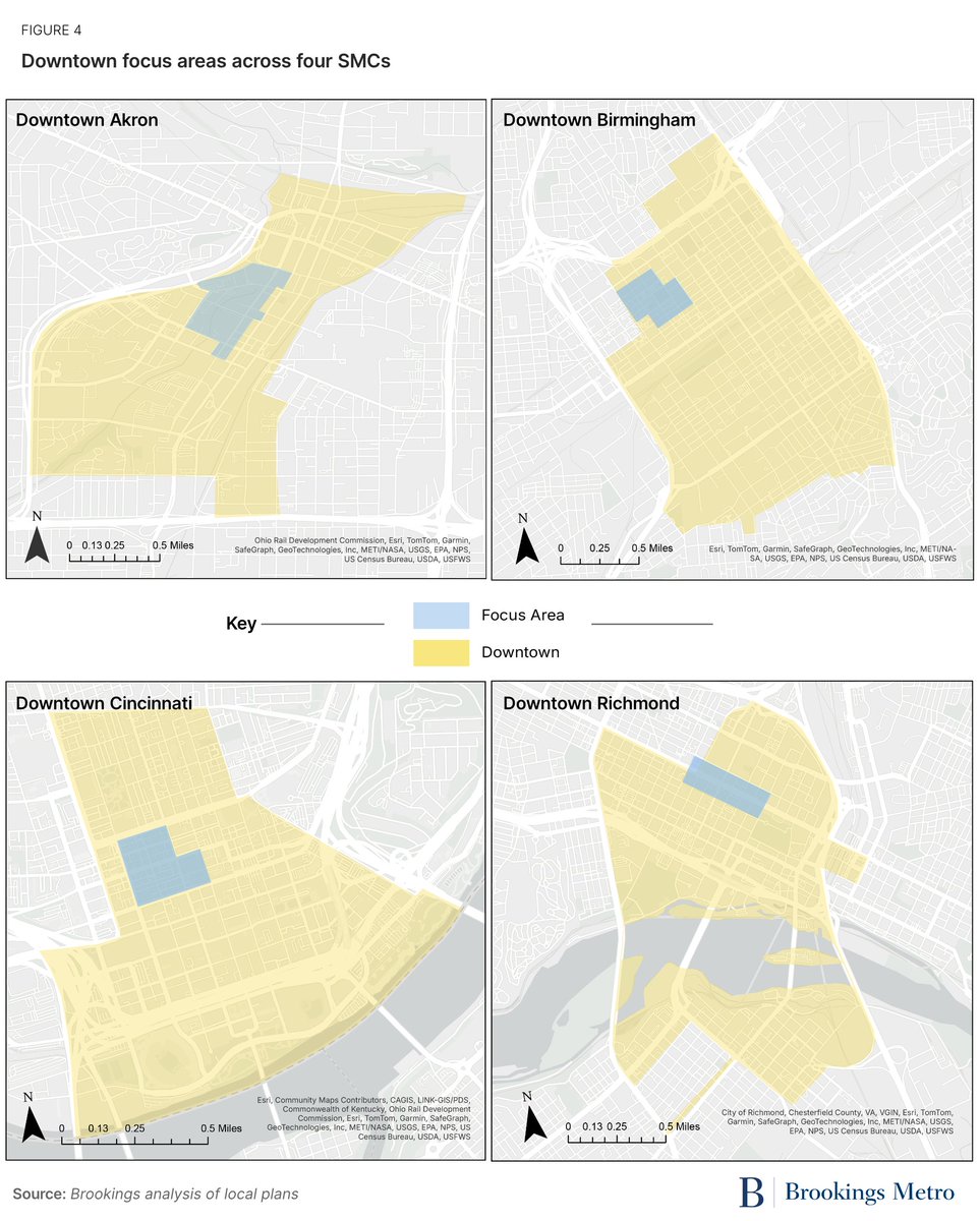 Brookings Metro (@brookingsmetro) on Twitter photo In a new report, <a href="/lohplaces/">Tracy Hadden Loh 🌸</a> & <a href="/hannamlove/">Hanna Love</a> provide insights from downtown recovery efforts in four small and midsized cities: Akron, Ohio; Birmingham, Ala., Cincinnati; and Richmond, Va. Read more: brookings.edu/articles/small… In a new report, <a href="/lohplaces/">Tracy Hadden Loh 🌸</a> & <a href="/hannamlove/">Hanna Love</a> provide insights from downtown recovery efforts in four small and midsized cities: Akron, Ohio; Birmingham, Ala., Cincinnati; and Richmond, Va. Read more: brookings.edu/articles/small…