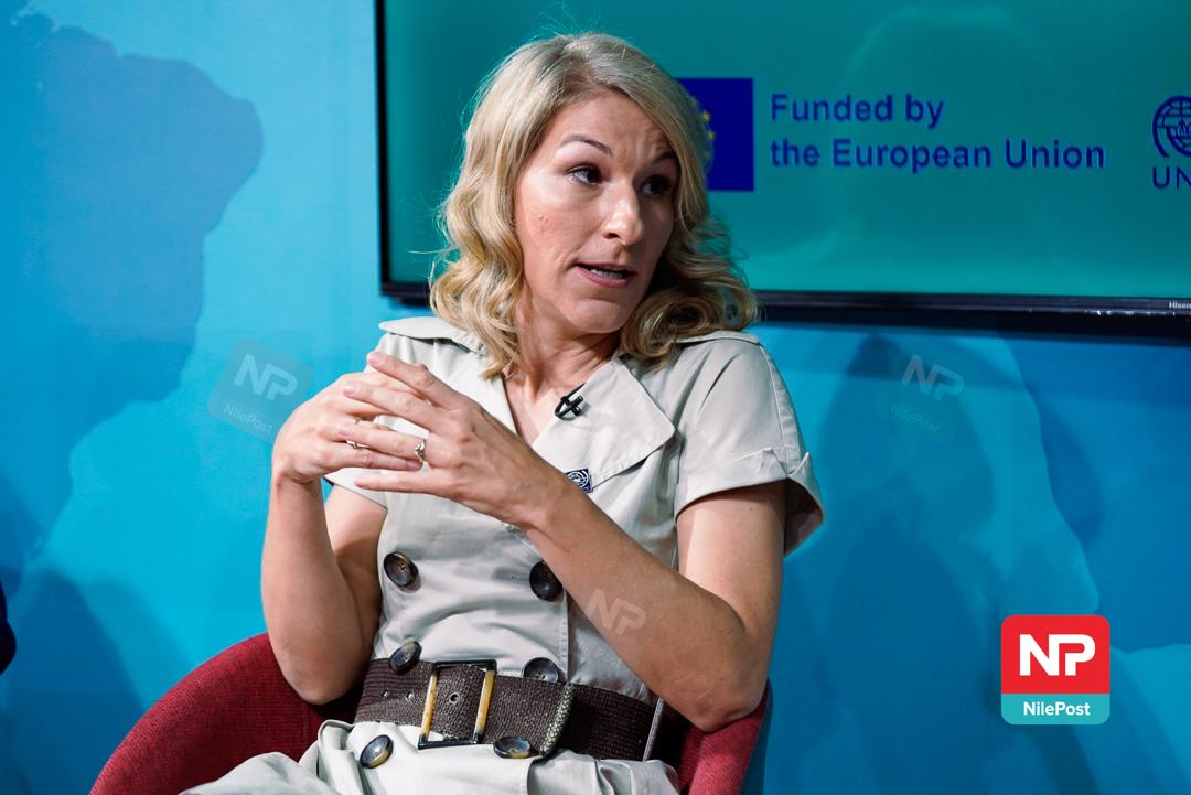 .<a href="/SarahCarl83/">Sarah Carl</a> - Head of Programme and Policy, <a href="/IOM_Uganda/">IOM Uganda 🇺🇳</a>: When you have a weird feeling, then try to go to the police, voice it with someone who is there, because the fight against trafficking starts with you.

<a href="/ODPPUGANDA/">ODPPUGANDA</a> <a href="/UNmigration/">IOM - UN Migration 🇺🇳</a>

#EndHumanTraffickingUG