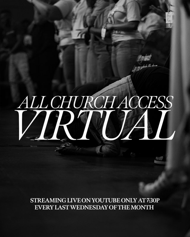 Family, tonight we gather virtually for ACCESS, our powerful time of prayer and expectation.

2819 Family and DIGITAL DISCIPLES across the globe, meet us VIRTUALLY on YouTube at 7:30P EST as we pound on heavens door together. 

“The Lord is near to all who call on Him…” – Psalm